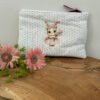 Pochette zippée matelassée