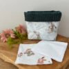 Panière et lingettes