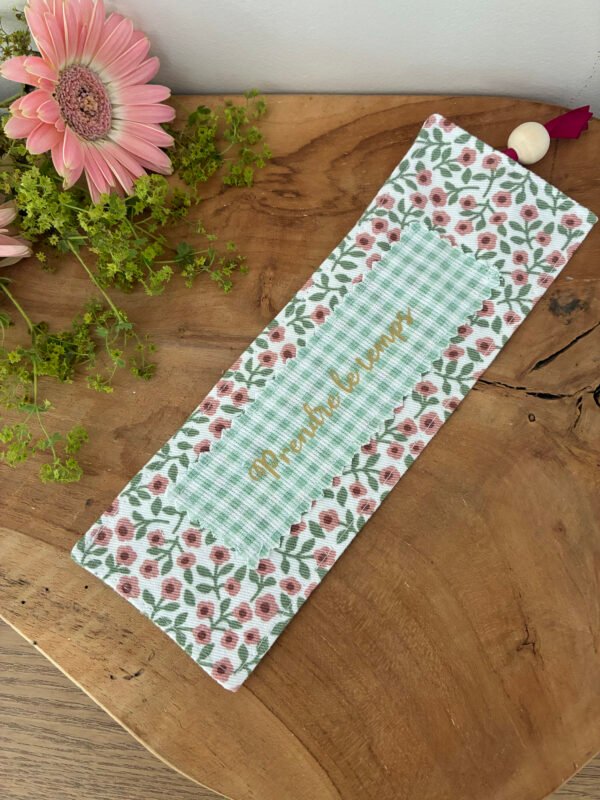 Marque-page en tissu