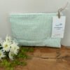 Pochette zippée matelassée