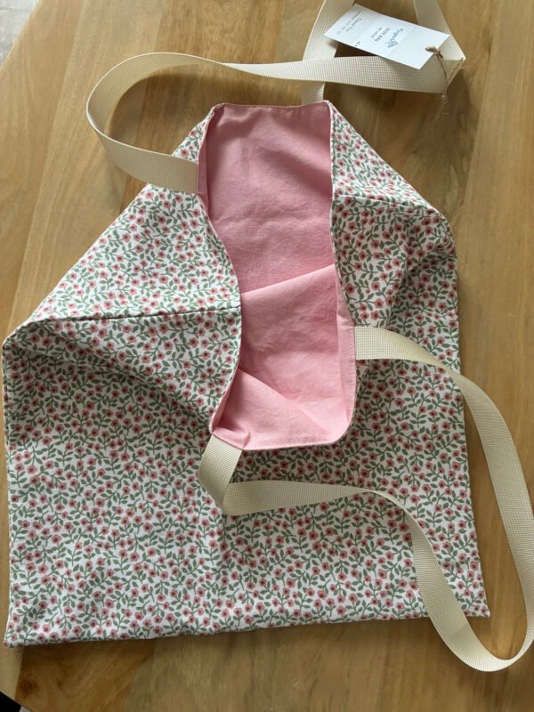 Tote bag réversible en Liberty