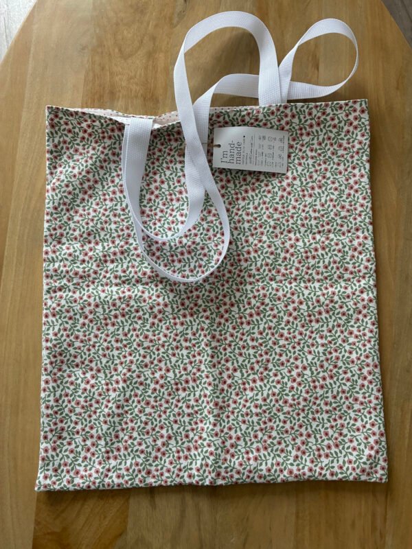 Tote bag réversible en Liberty